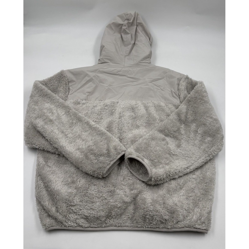 NWT Zyia Active Women's M Polyester Gray Storm Sherpa Block Zipper Jacket - Picture 8 of 9